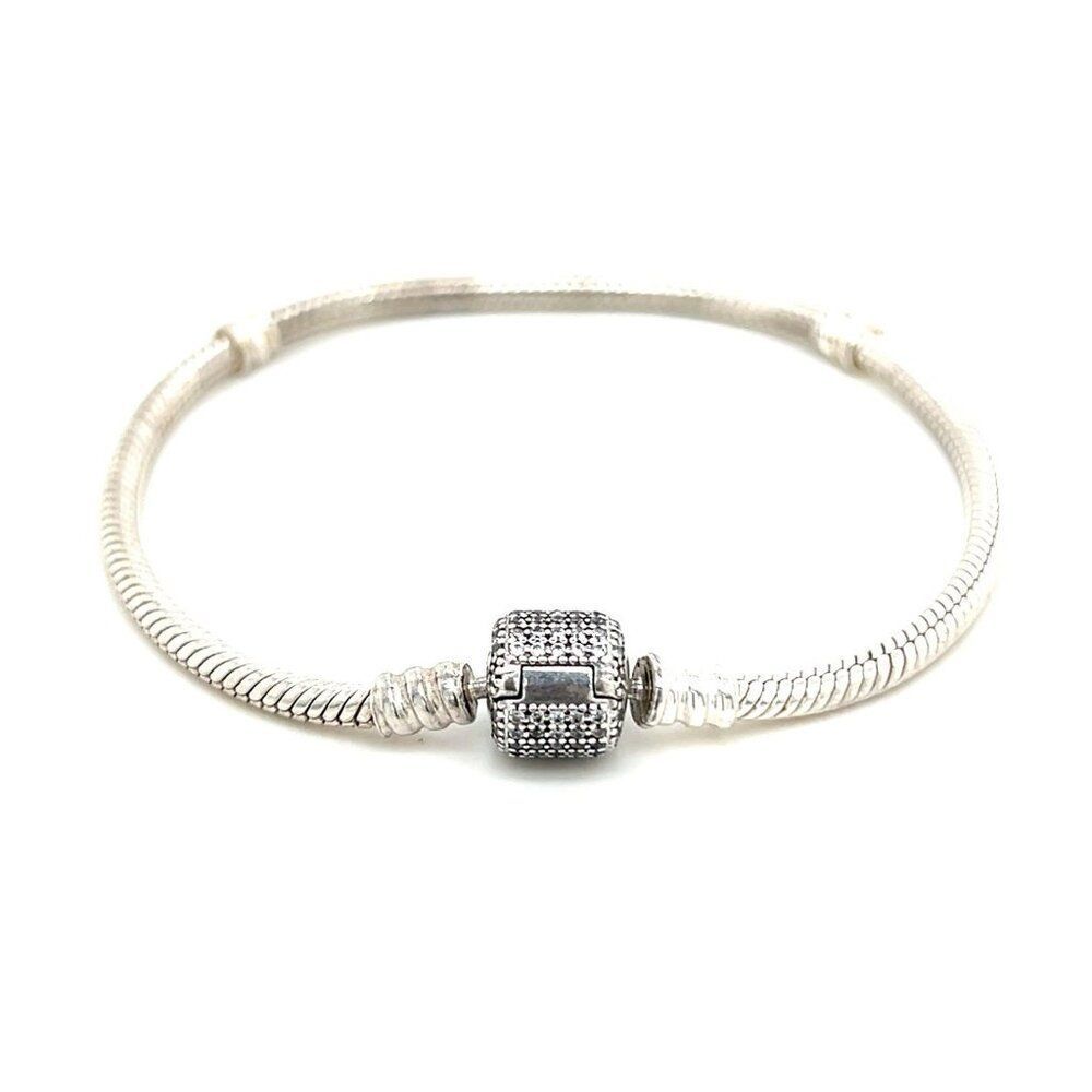 Pandora‎ Pave Cz Clasp Bracelet